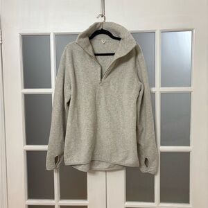 Arket Light Gray Women's Cowl Neck Sweater